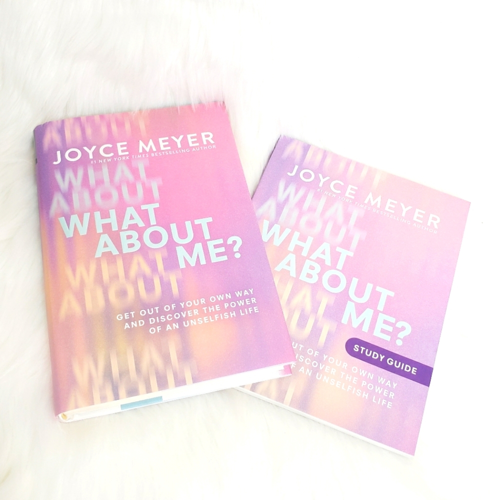 What About Me Book and Devotional by Joyce Meyer